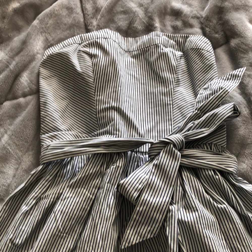 Summer strapless dress